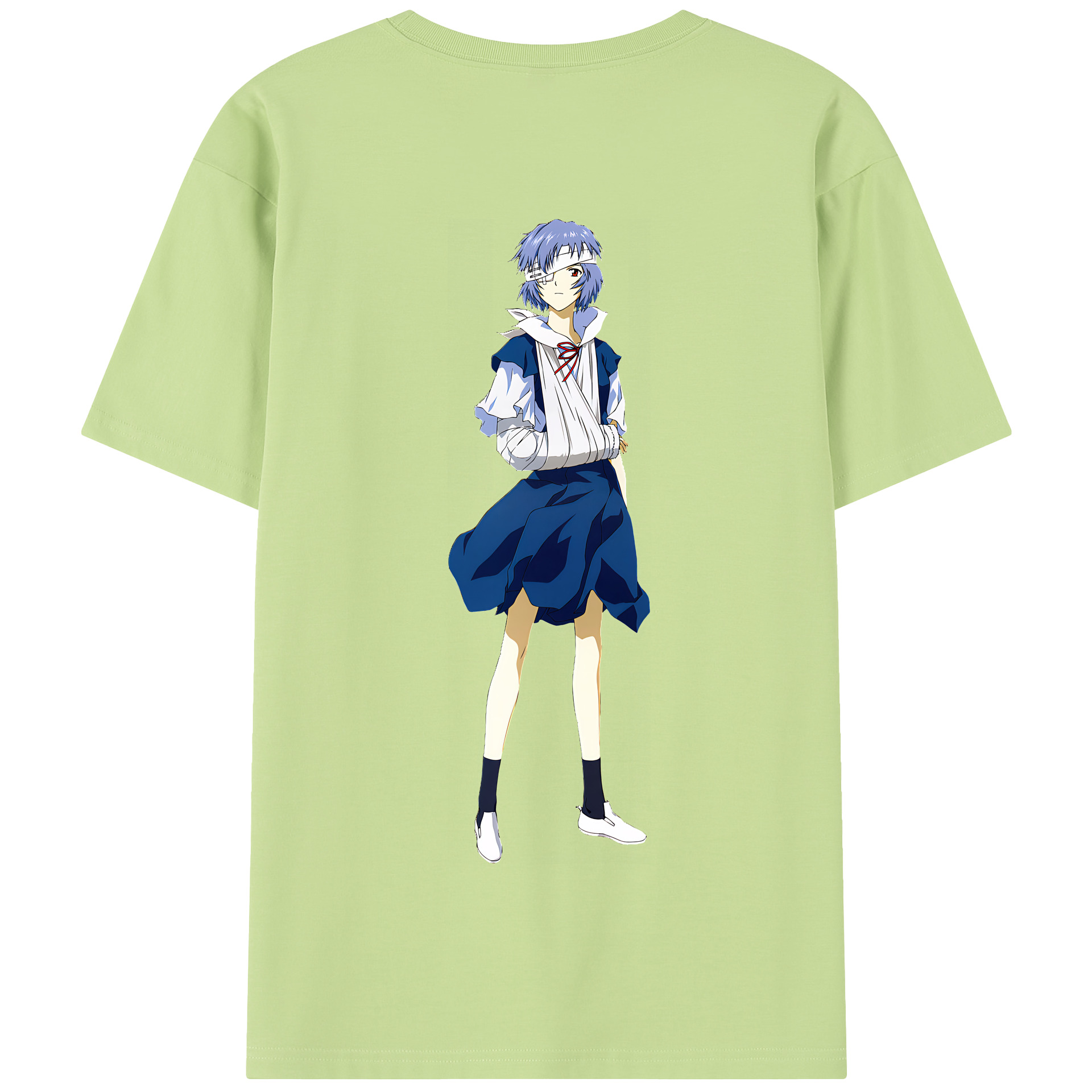 （画像用） EVA 新世紀エヴァンゲリオン 綿100％半袖Tシャツ（背面プリント）